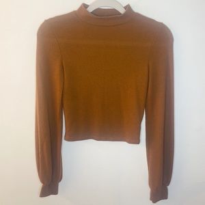 Forever 21 Cropped Turtleneck Sweater